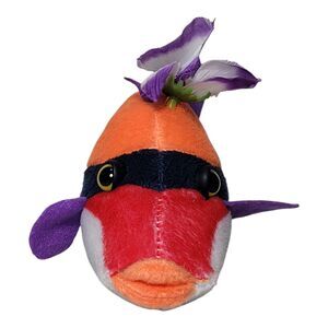Hawaiian Collectibles Humu Patchwork Fish Plush Stuffed Animal